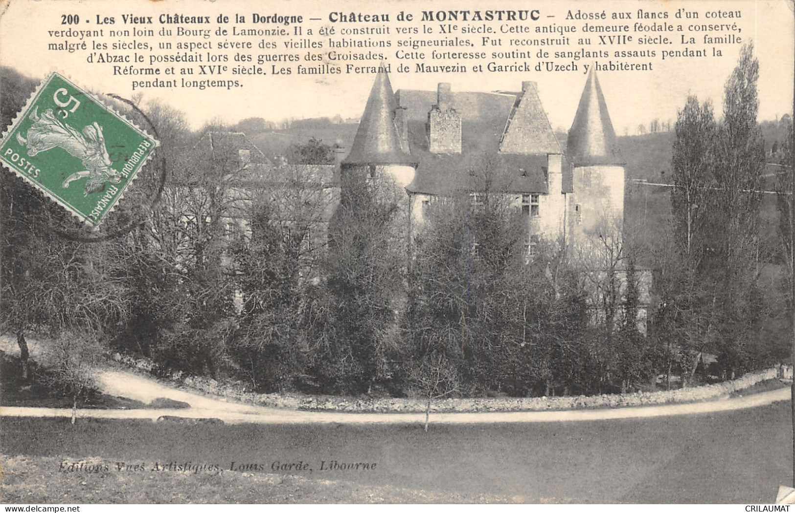 47-MONTASTRUC-LE CHATEAU-N 6007-F/0071 - Autres & Non Classés