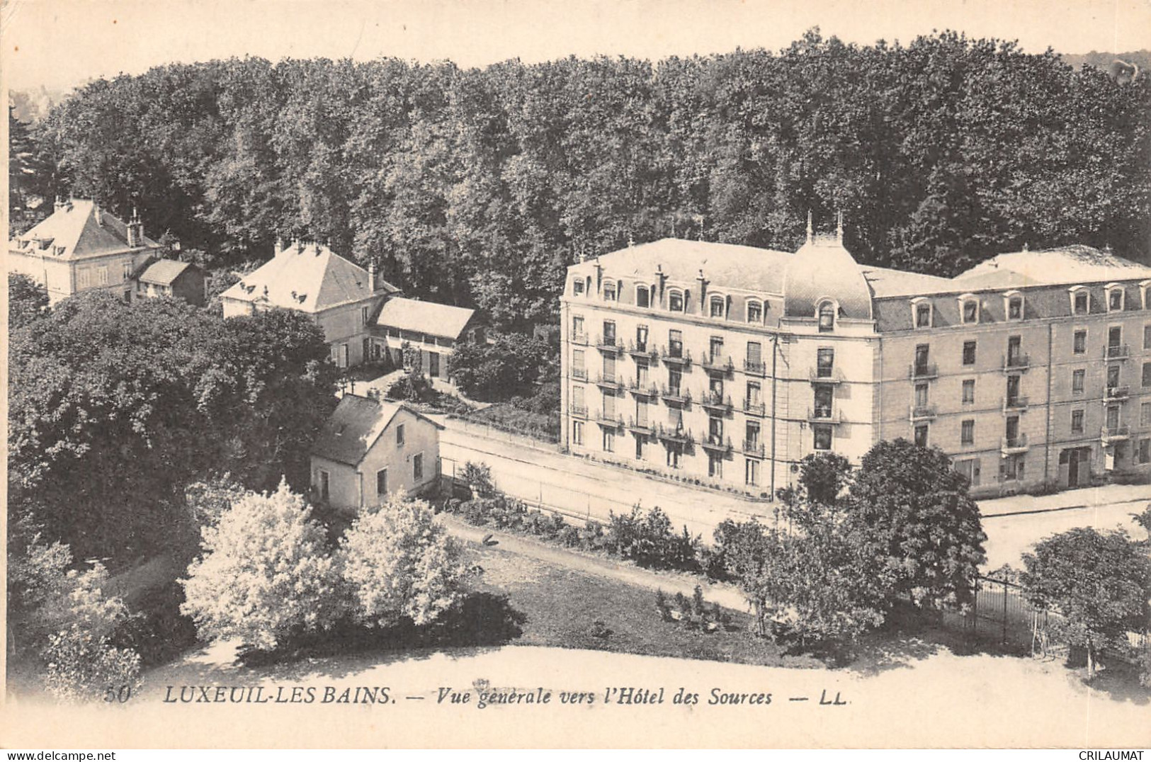 70-LUXEUIL LES BAINS-HOTEL DE S SOURCES-N 6007-E/0285 - Luxeuil Les Bains