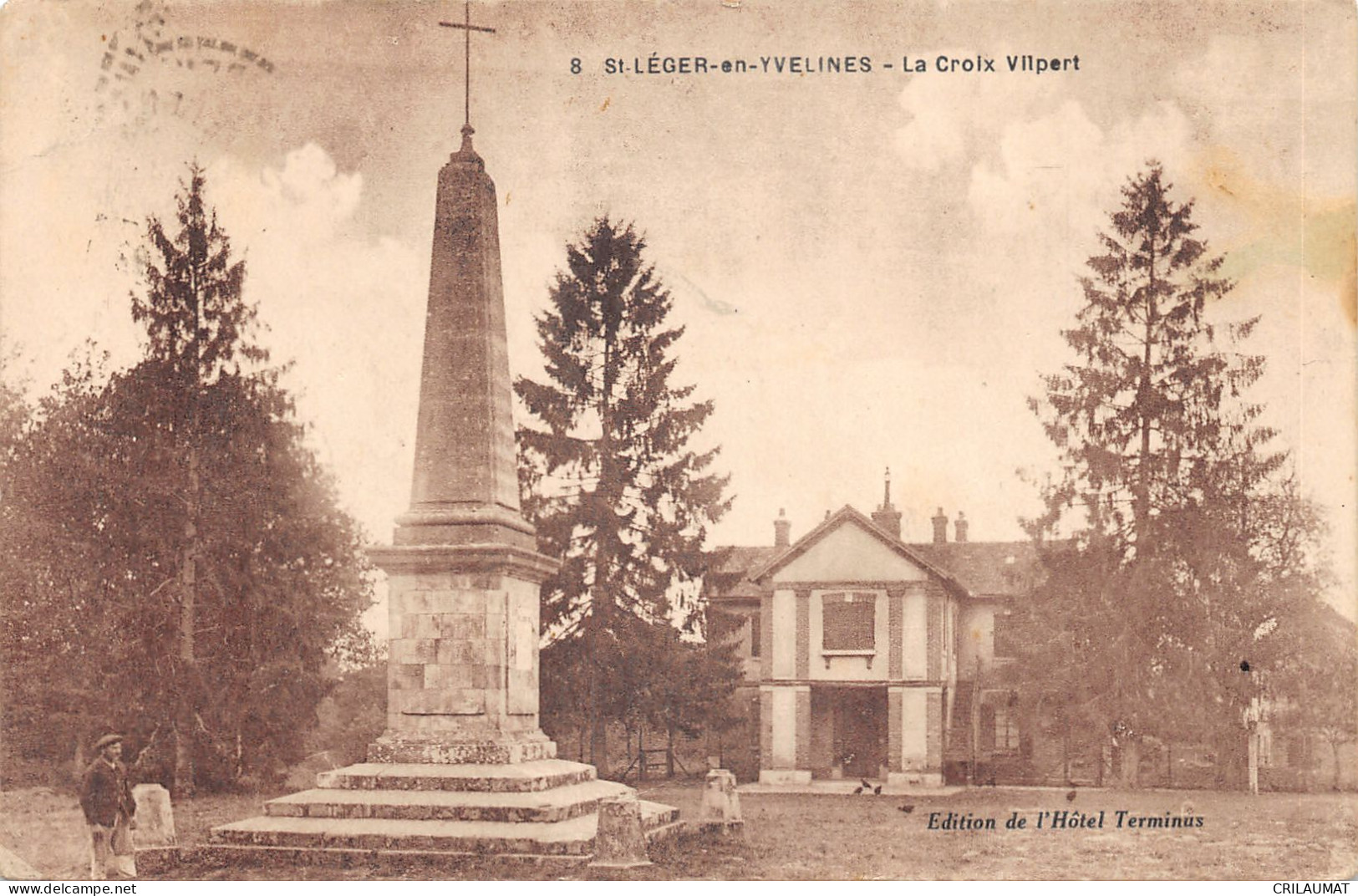 78-SAINT LEGER EN YVELINES-LA CROIX VILEPERT-N 6007-D/0239 - St. Leger En Yvelines