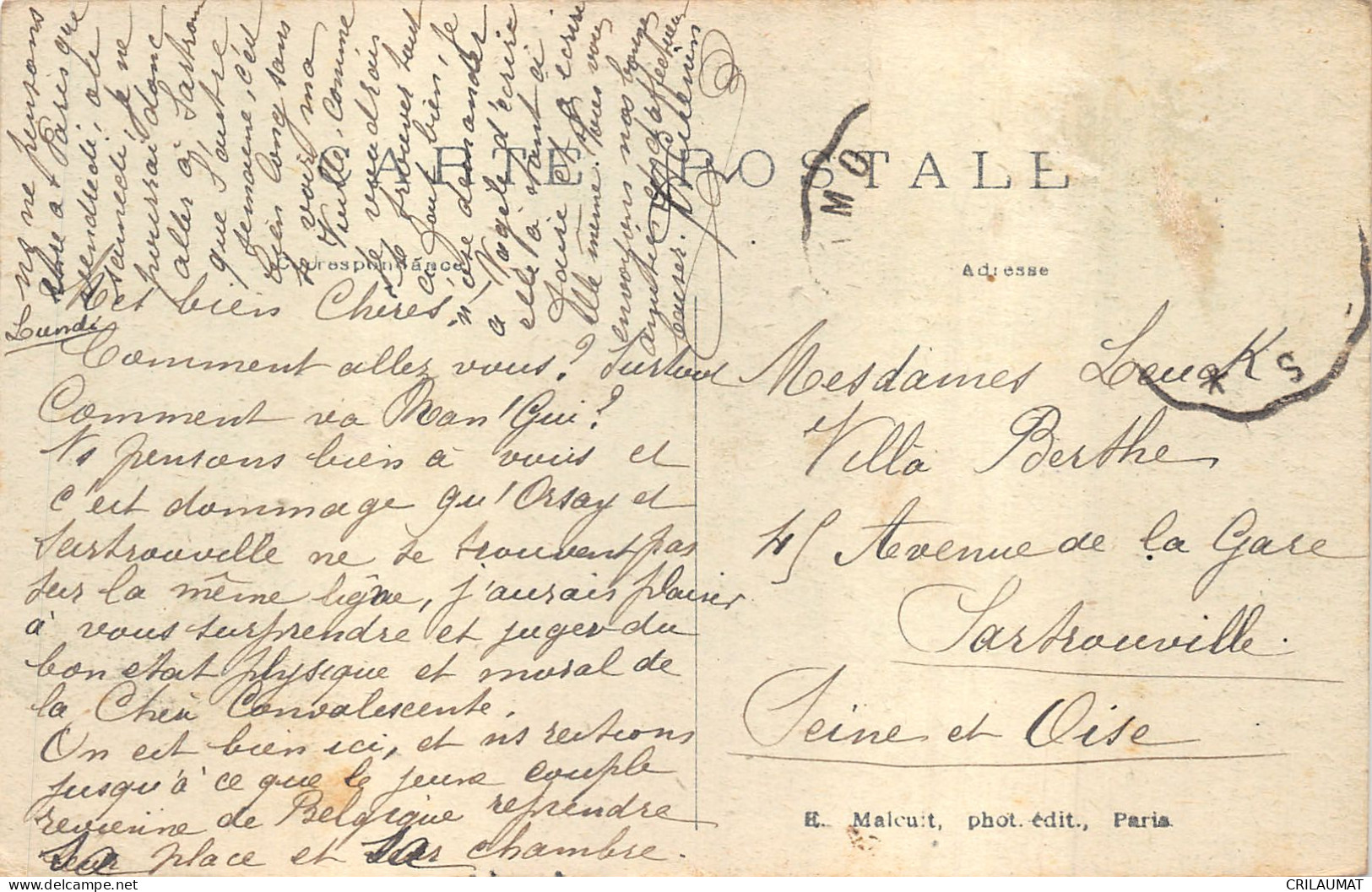 91-ORSAY-LE CANAL-N 6007-D/0089 - Orsay