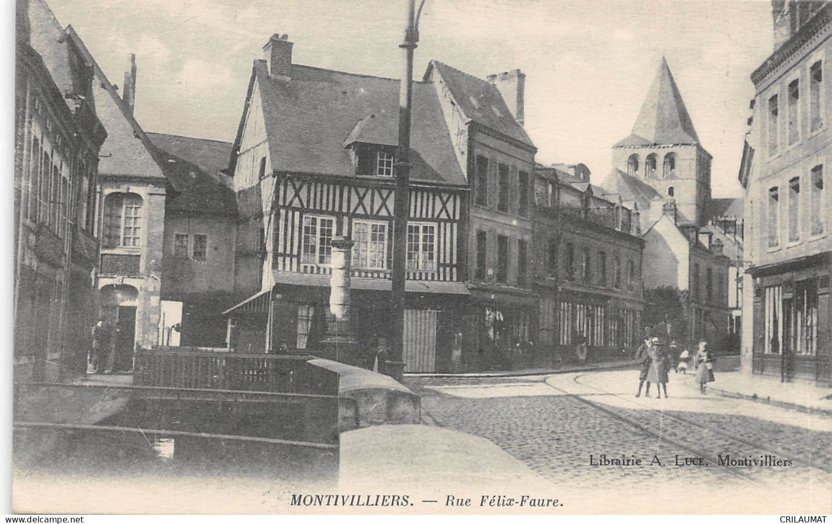 76-MONTIVILLIERS-RUE FELIX FAURE-6011-N 6007-D/0079 - Montivilliers