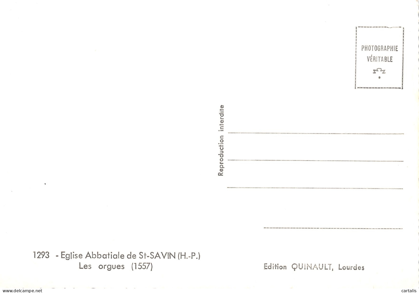 65-SAINT SAVIN-N°3741-B/0033 - Saint Savin