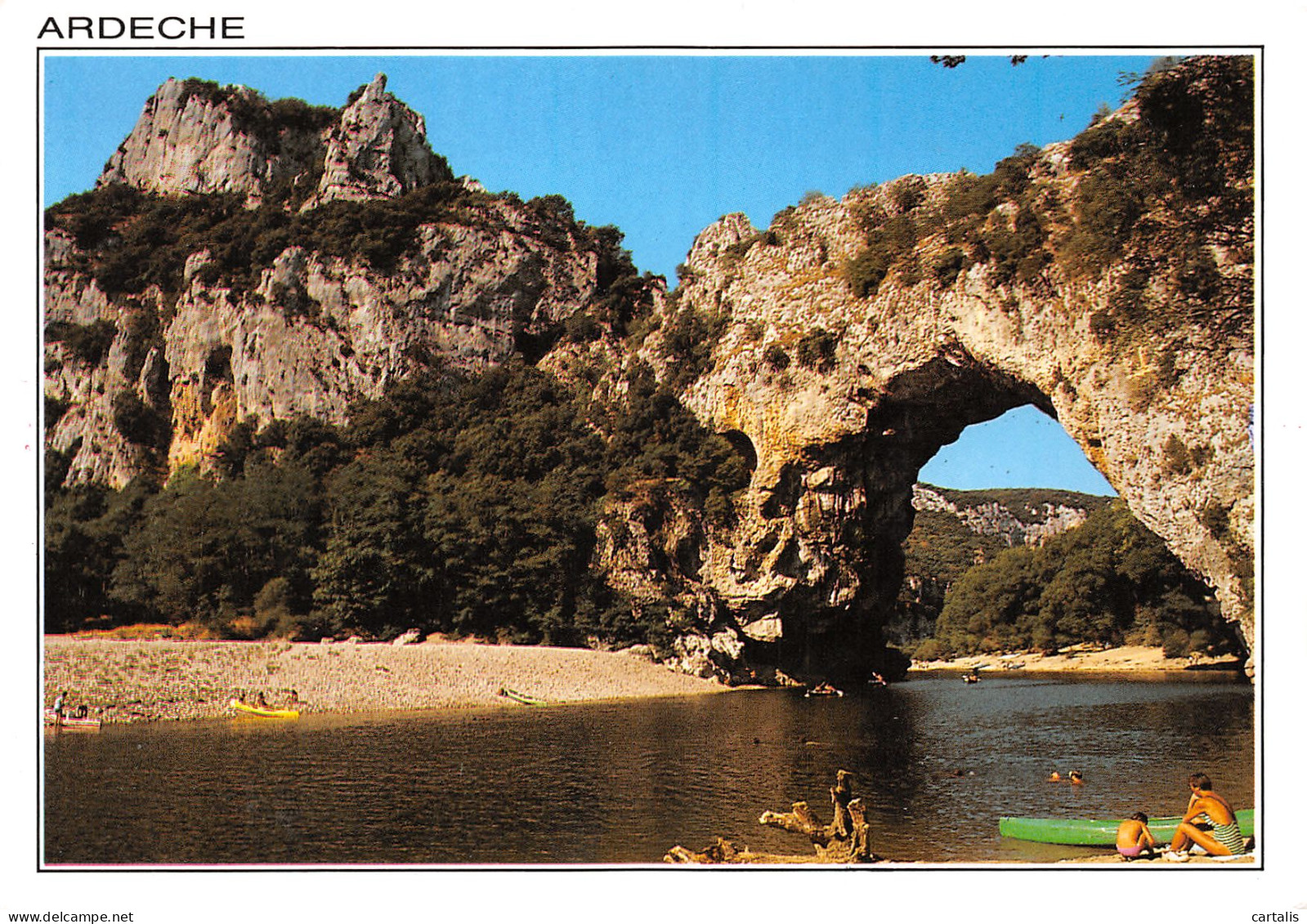 07-GORGES DE L ARDECHE PONT D ARC-N°3741-B/0013 - Autres & Non Classés