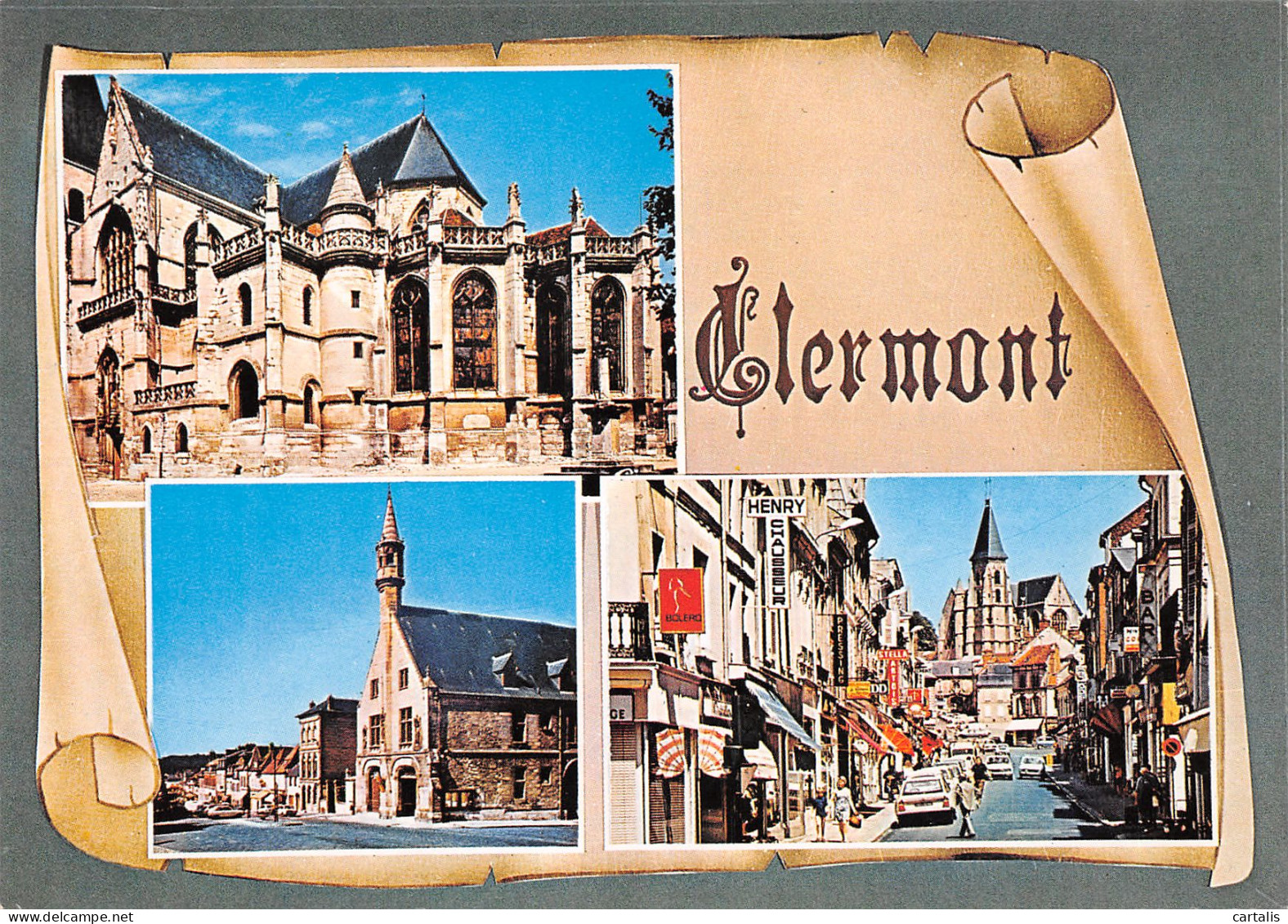 60-CLERMONT DE LOISE-N°3740-D/0255 - Clermont