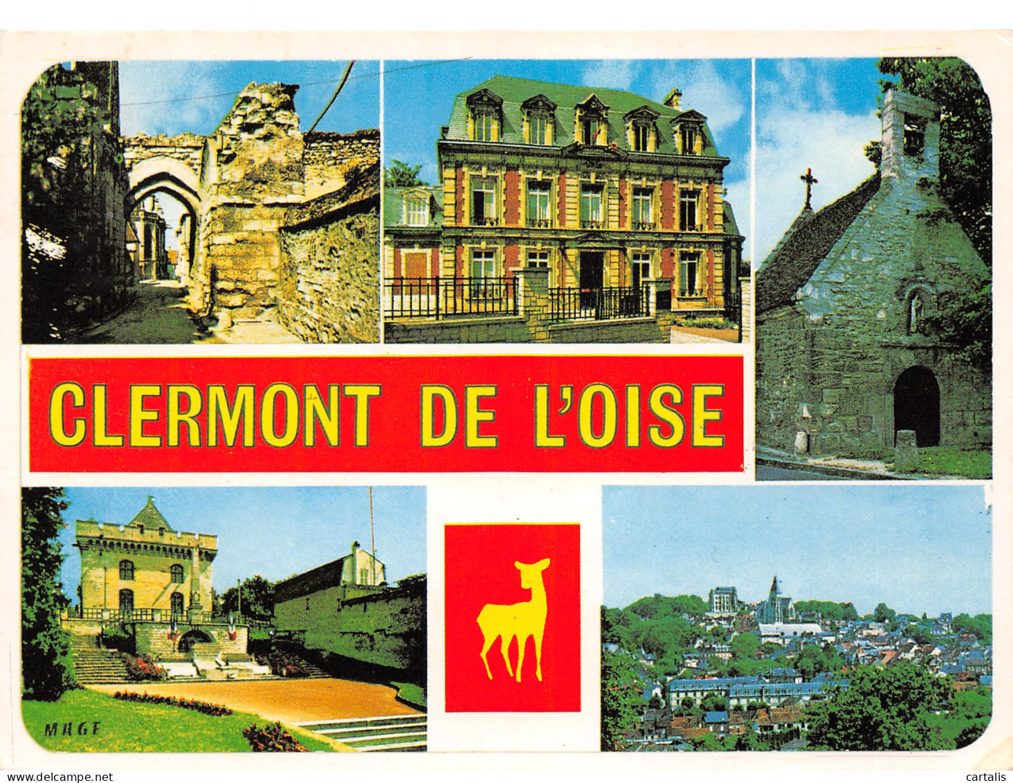 60-CLERMONT DE LOISE-N°3740-D/0247 - Clermont