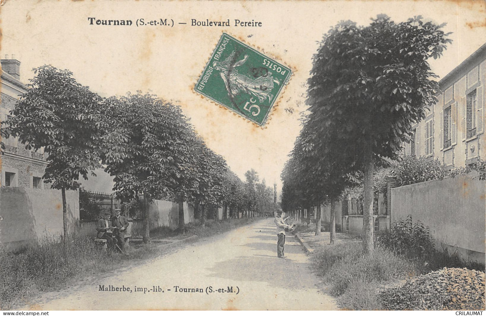 77-TOURNAN-BOULEVARD PEREIRE-N 6007-H/0269 - Tournan En Brie