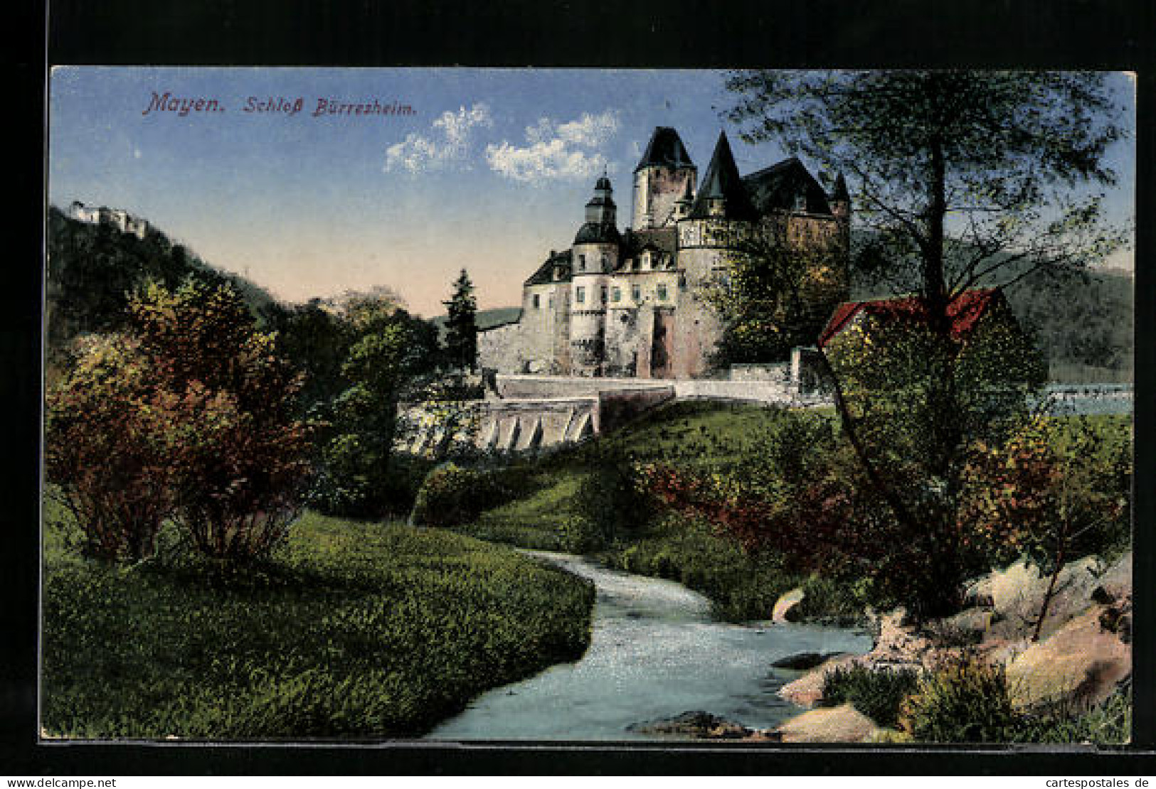 AK Mayen, Schloss Bürresheim  - Mayen