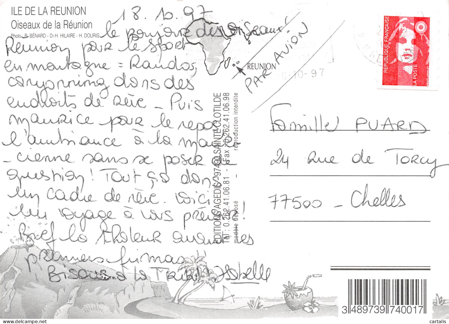 974-ILE DE LA REUNION-N°3741-D/0385 - Autres & Non Classés