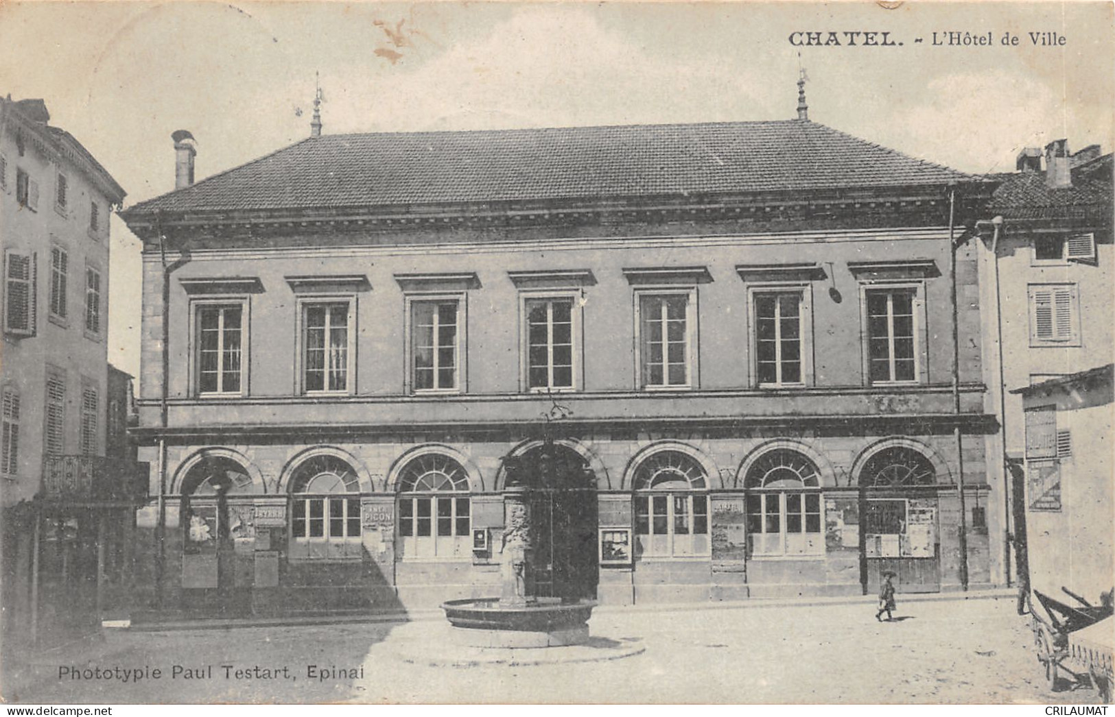 88-CHATEL SUR MOSELLE-HOTEL DE VILLE-N 6008-C/0143 - Chatel Sur Moselle