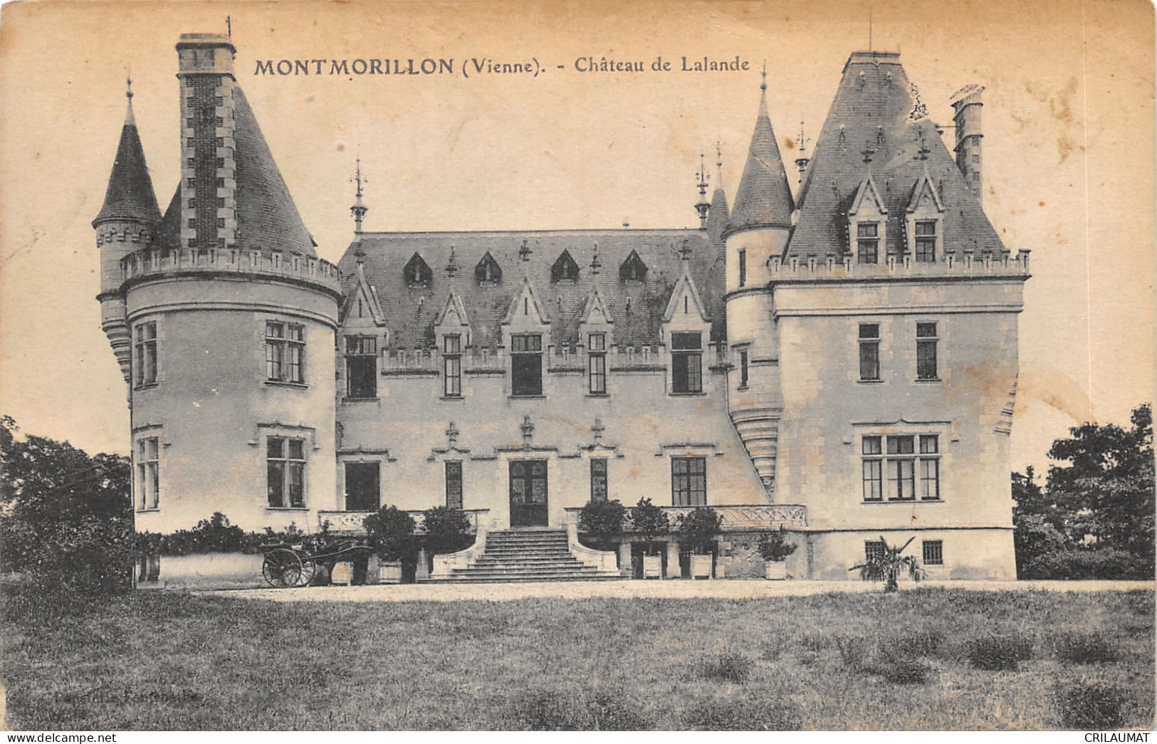 86-MONTMORILLON-CHATEAU DE LALANDE-N 6008-B/0265 - Montmorillon