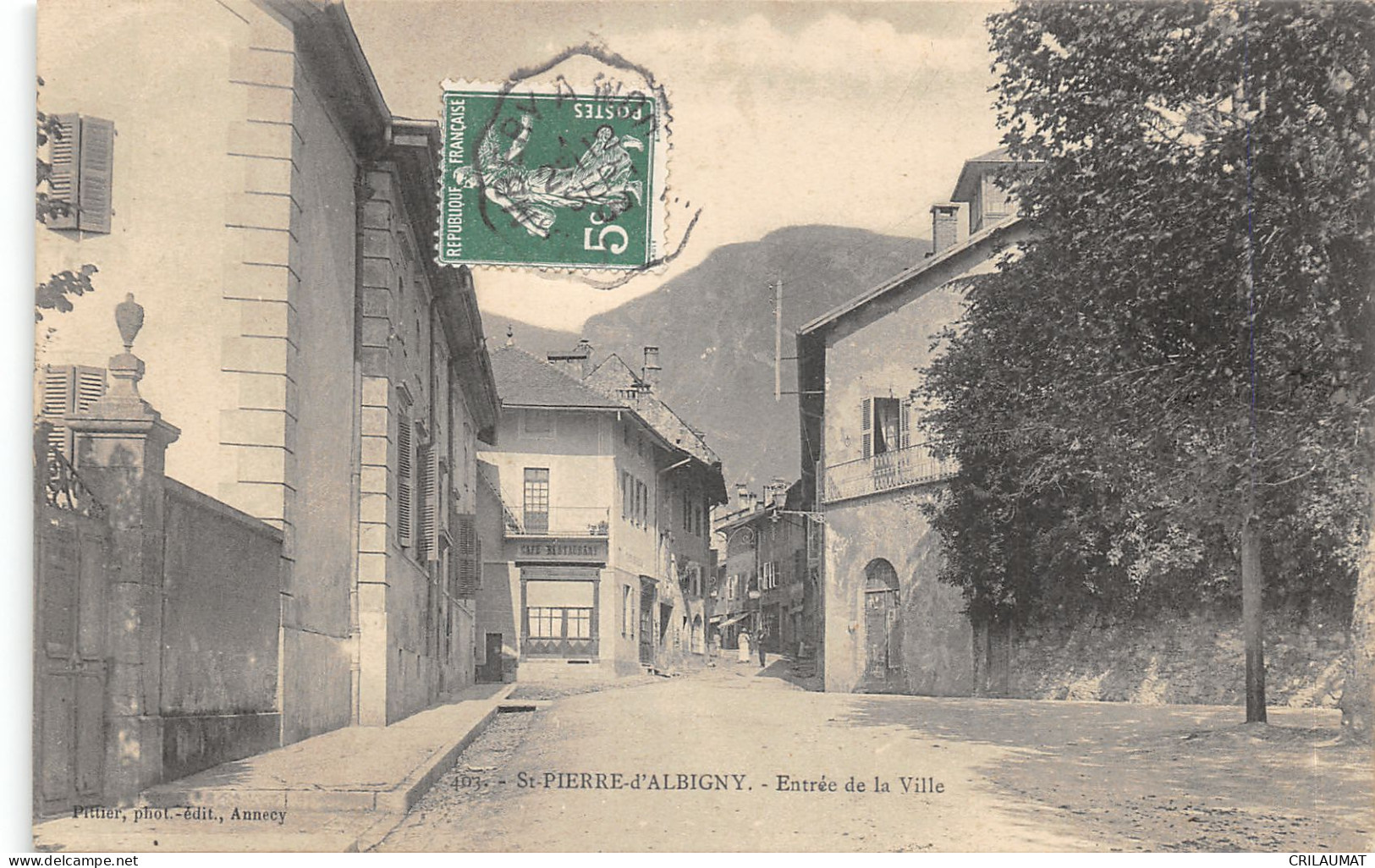 73-SAINT PIERRE D ALBIGNY-N 6008-A/0183 - Saint Pierre D'Albigny