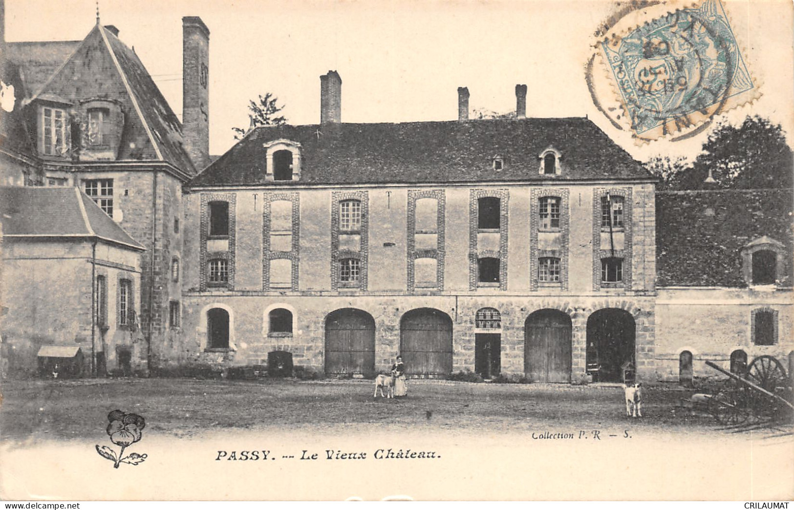 89-PASSY-LE CHATEAU-N 6008-A/0093 - Passy