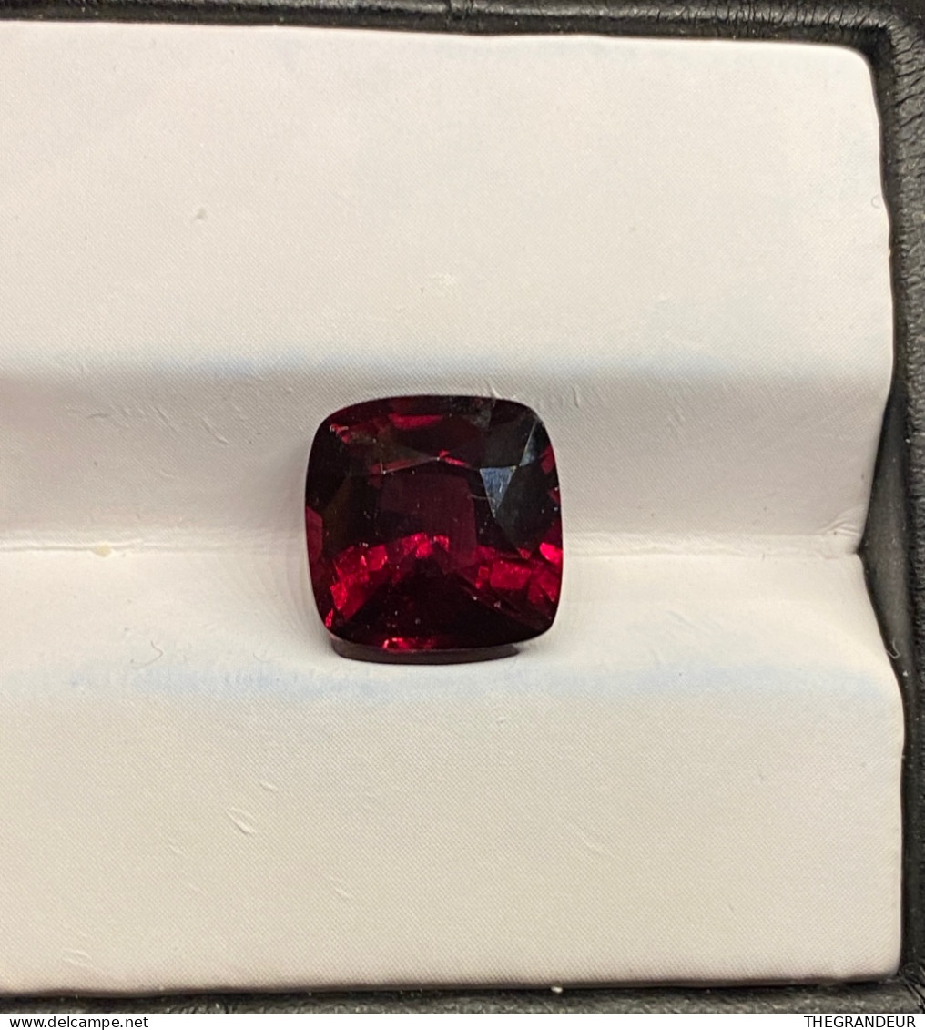 Rhodolite Garnet 5.89 Carat . Certified Untreated Loose Gemstone From Sri Lanka - Non Classés