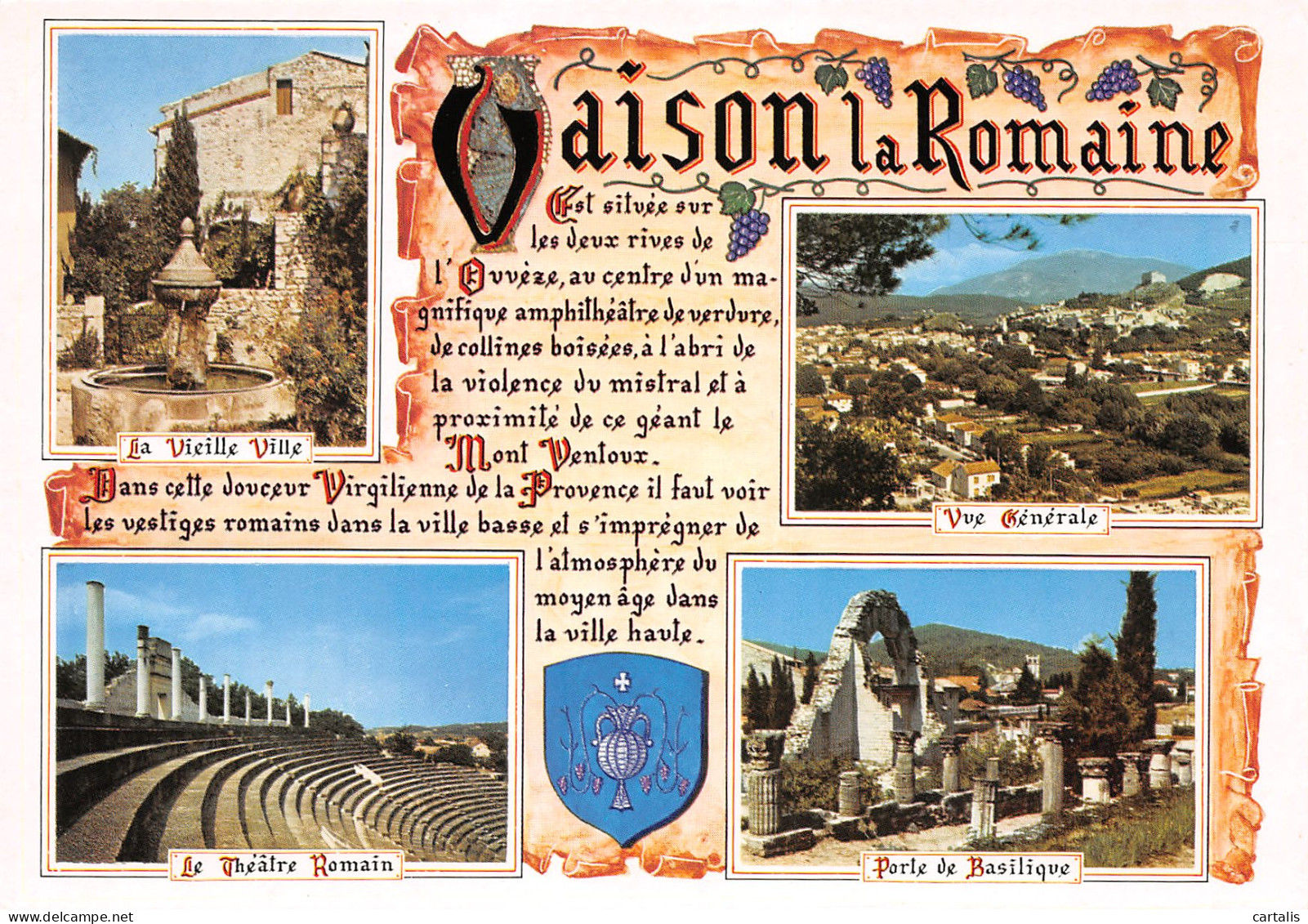 84-VAISON LA ROMAINE-N°3742-B/0069 - Vaison La Romaine