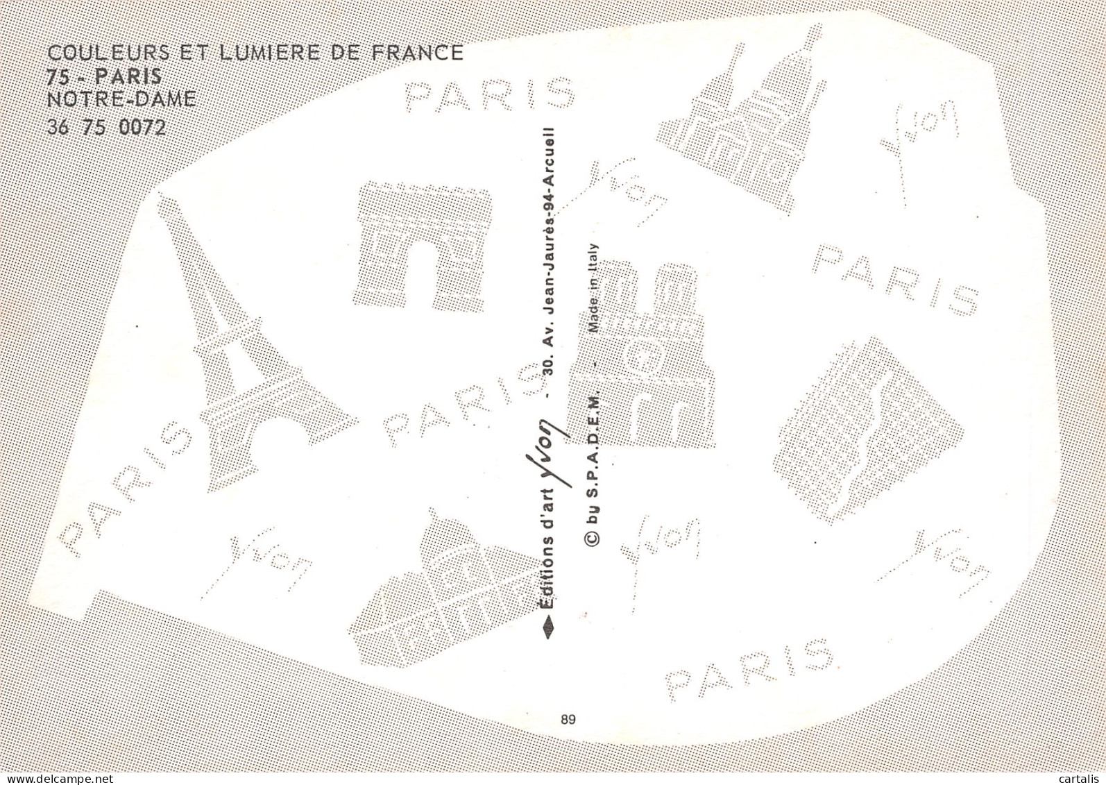 75-PARIS NOTRE DAME-N°3742-B/0051 - Notre Dame De Paris