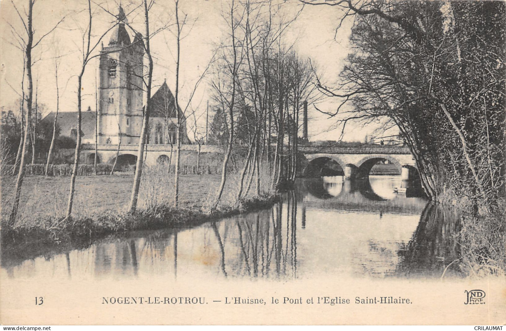 28-NOGENT LE ROTROU-L HUISNE-N 6008-E/0053 - Nogent Le Rotrou