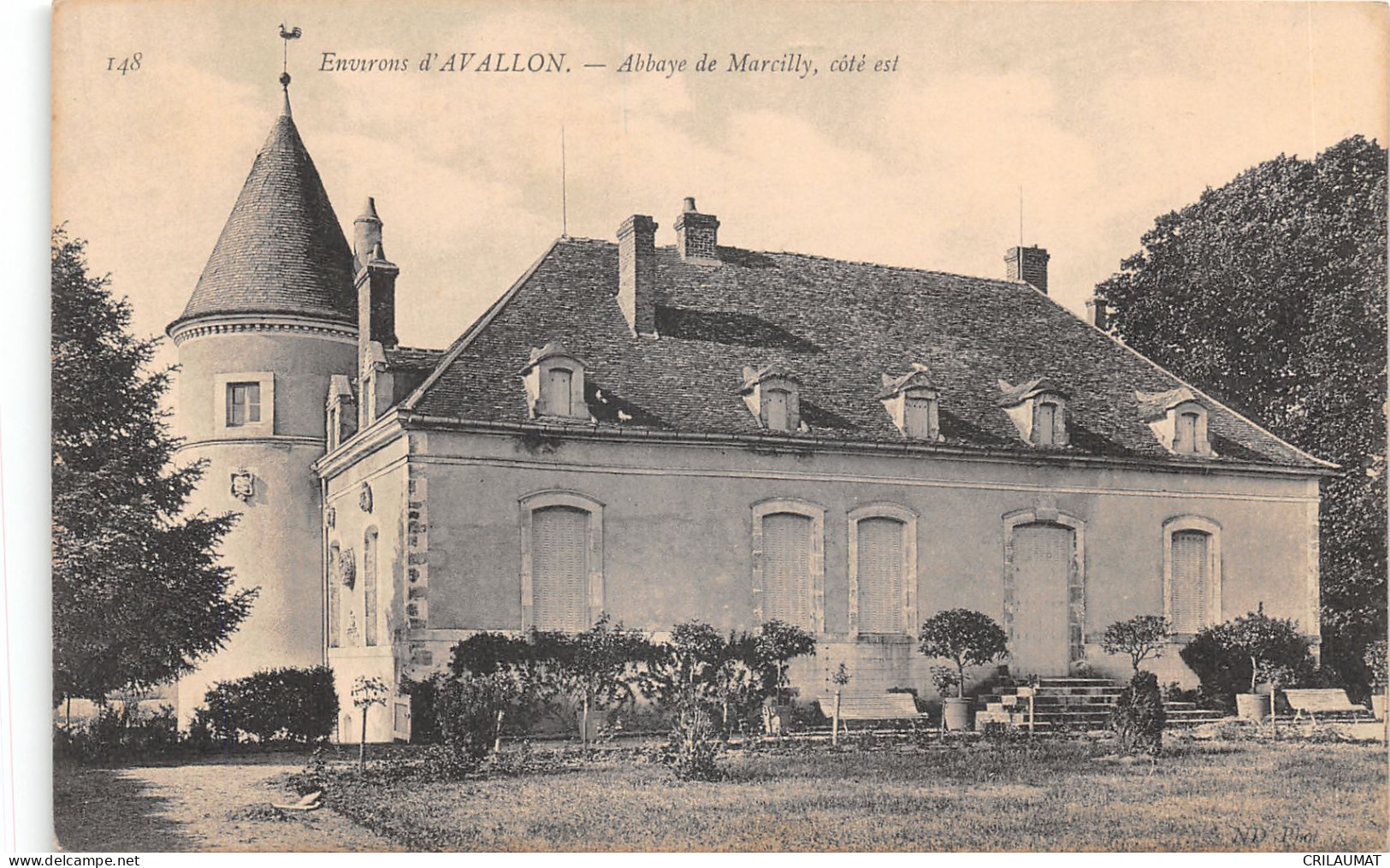 89-AVALLON-ABBAYE DE MARCILLY-N 6008-D/0113 - Avallon