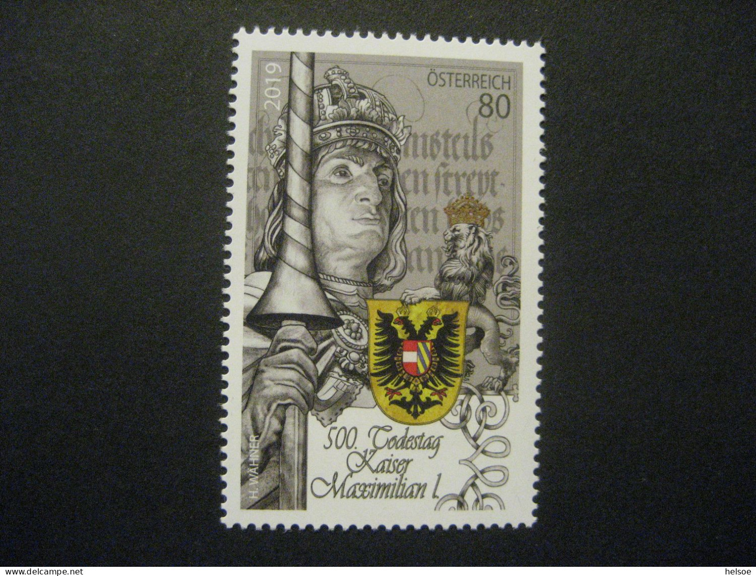 Österreich 2019- 500. Todestag Kaiser Maximilian I., Mi. 3457 ** Ungebraucht - Unused Stamps