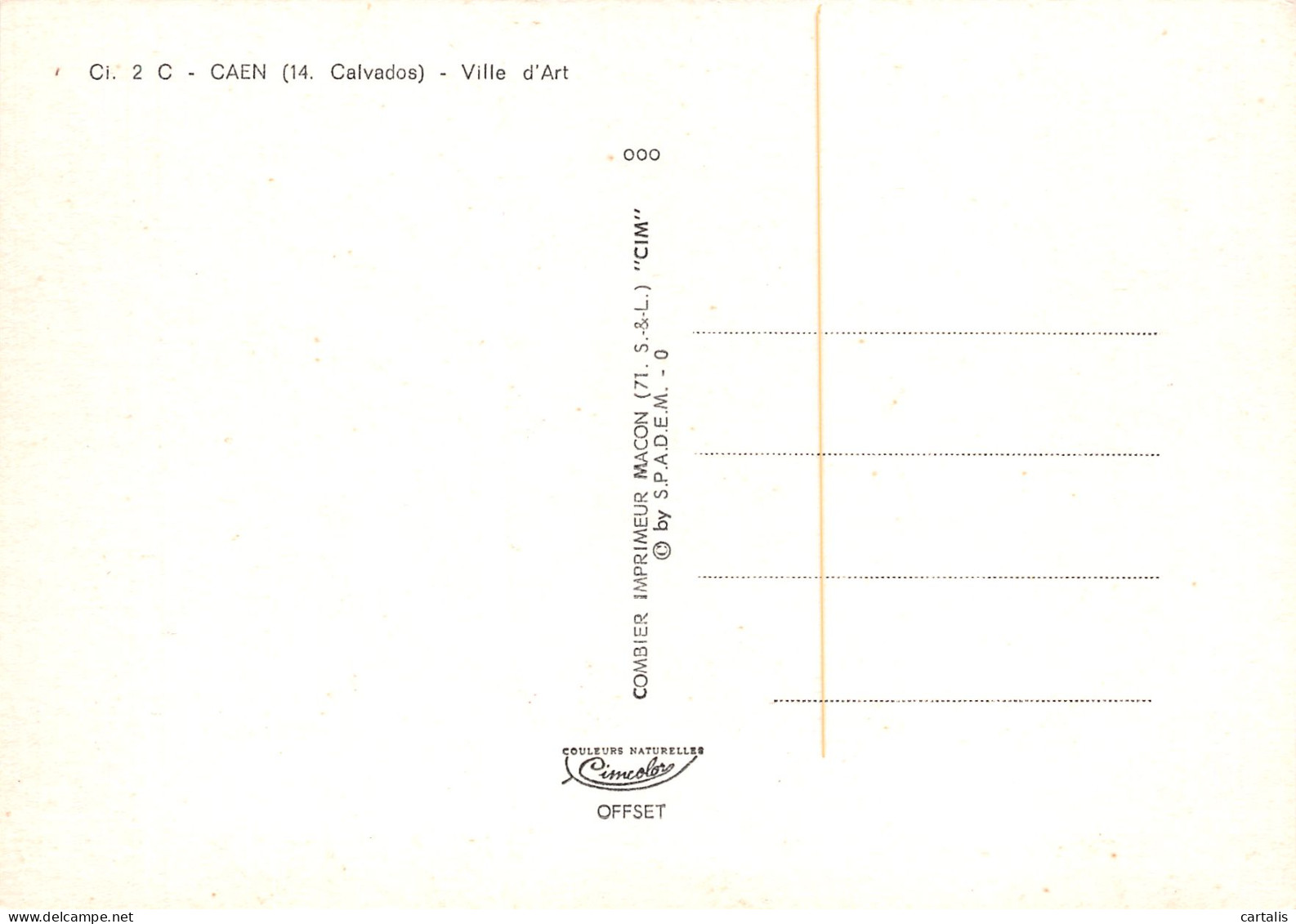 14-CAEN-N°3744-B/0205 - Caen