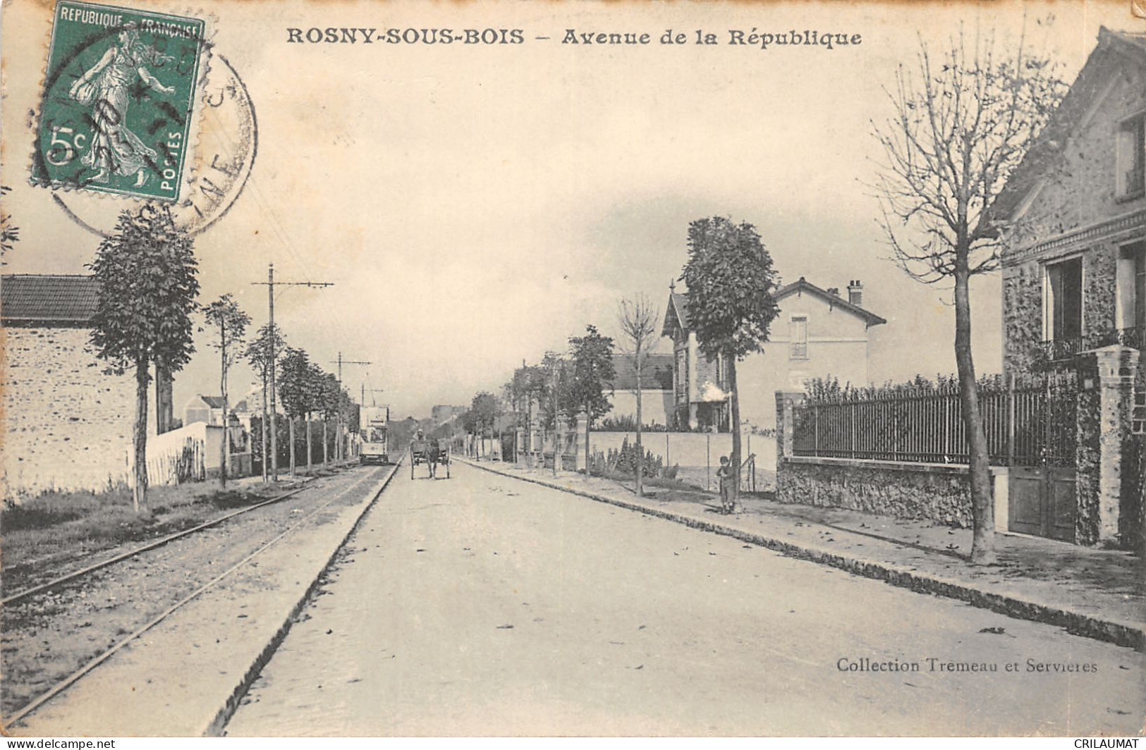 93-ROSNY SOUS BOIS-AVENUE DE LA REPUBLIQUE-N 6008-H/0331 - Rosny Sous Bois