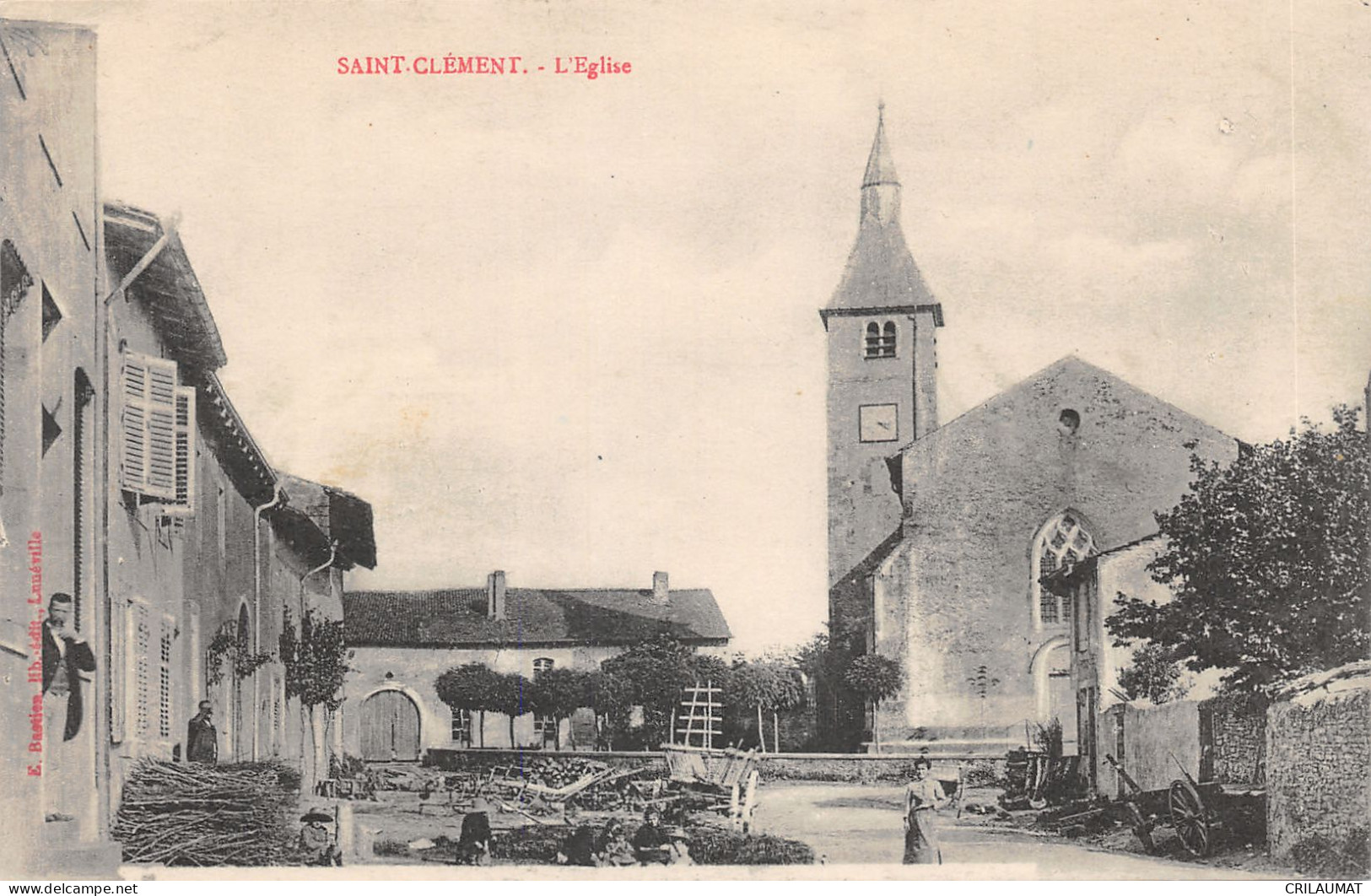 89-SAINT CLEMENT-L EGLISE-N 6008-G/0219 - Saint Clement