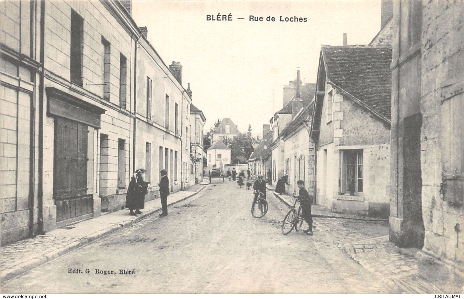 37-BLERE -RUE DE LOCHES-6011-N 6008-G/0137 - Bléré