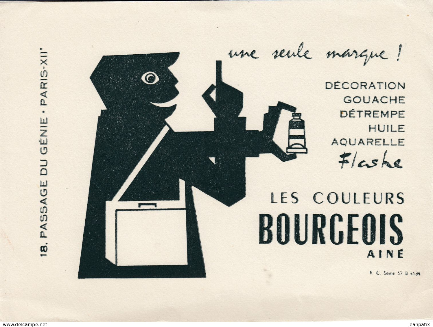BUVARD & BLOTTER - Couleurs Bourgeois Ainé - Peinture - Gouache - Aquarelle - Autres & Non Classés