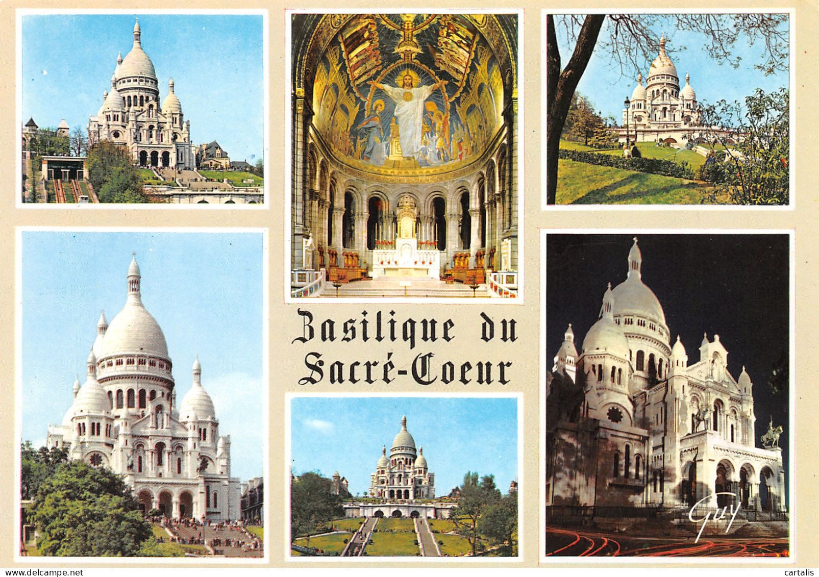 75-PARIS SACRE CŒUR-N°3745-A/0129 - Sacré Coeur