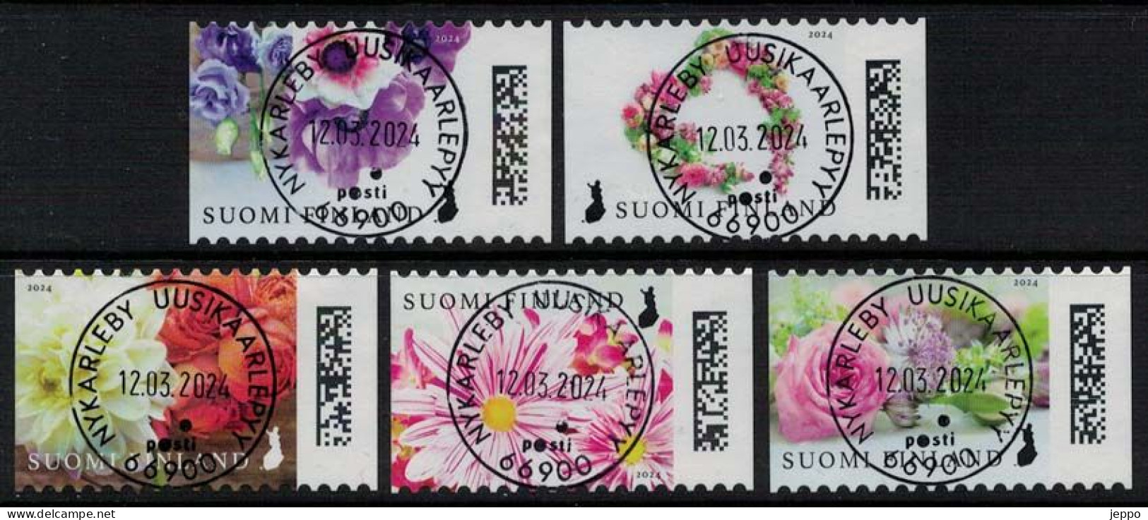 2024 Finland, Blossoming Friendship, Complete Set Fine Used. - Used Stamps