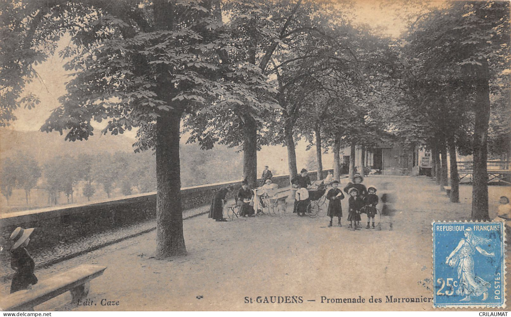 31-SAINT GAUDENS-PROMENADE DES MARRONNIERS-6011-N 6009-C/0077 - Saint Gaudens