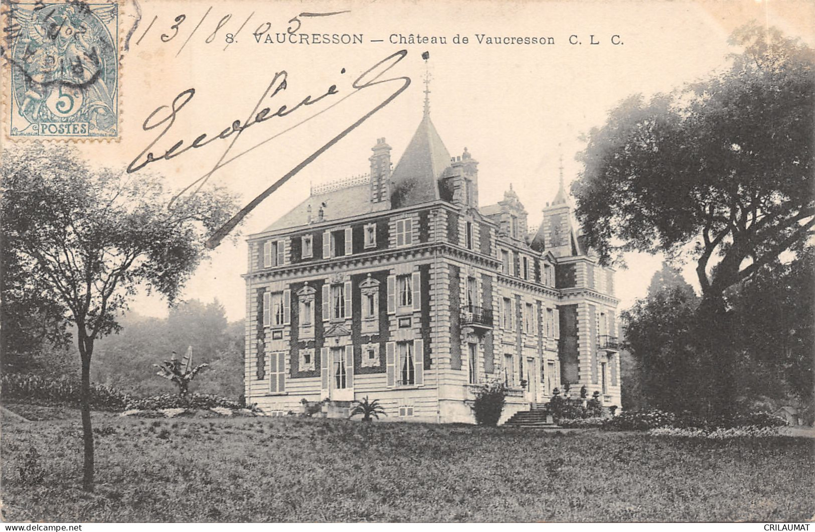 92-VAUCRESSON-LE CHATEAU-N 6009-A/0261 - Vaucresson