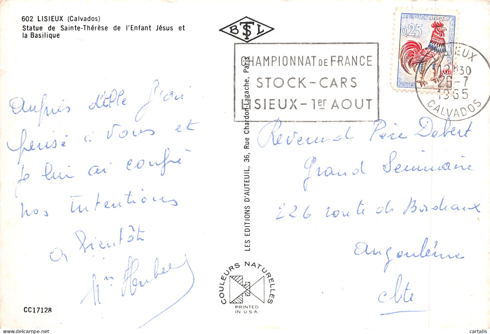 14-LISIEUX-N°3745-B/0275 - Lisieux