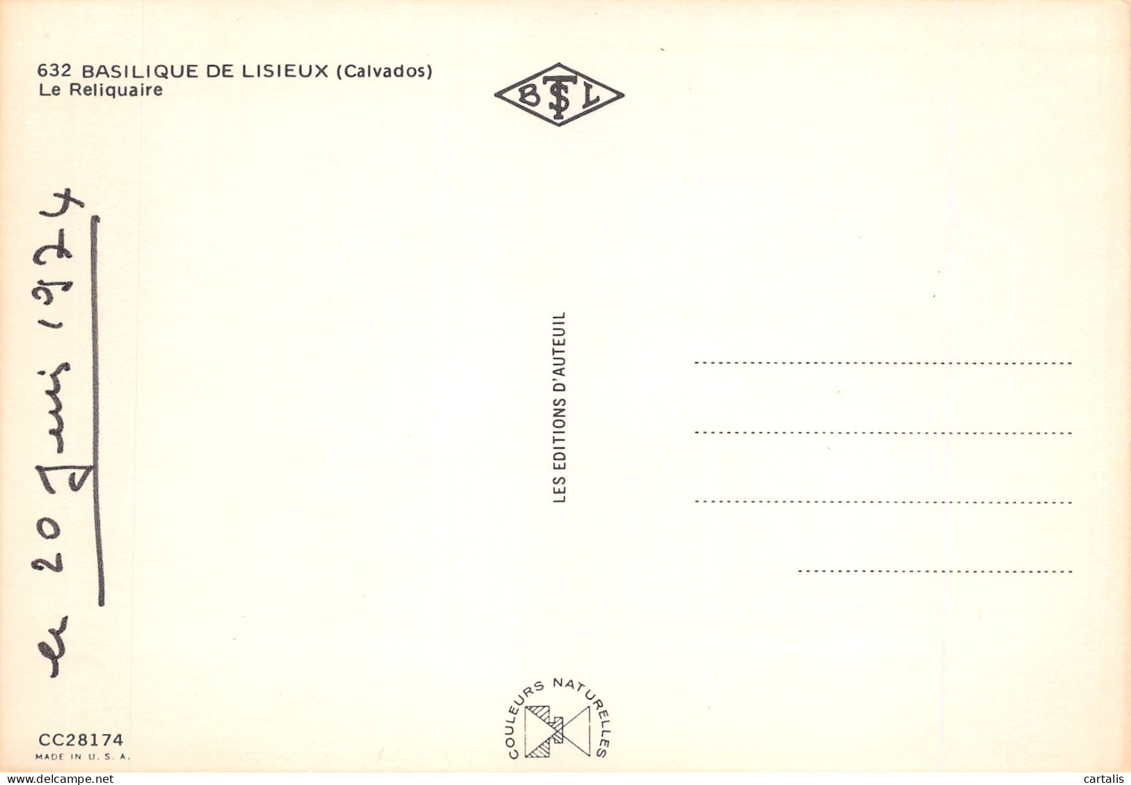 14-LISIEUX-N°3745-B/0265 - Lisieux