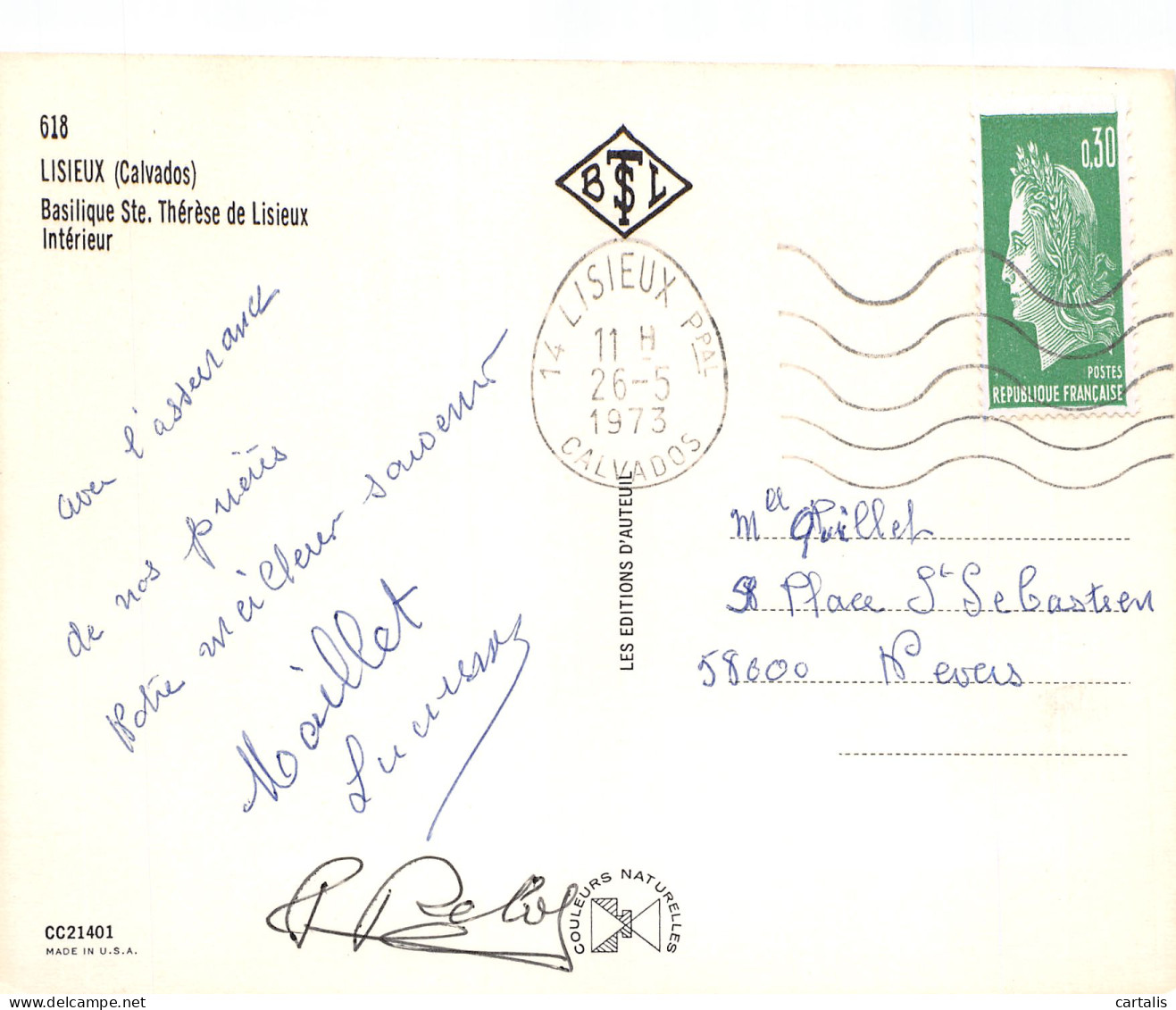 14-LISIEUX-N°3745-B/0261 - Lisieux