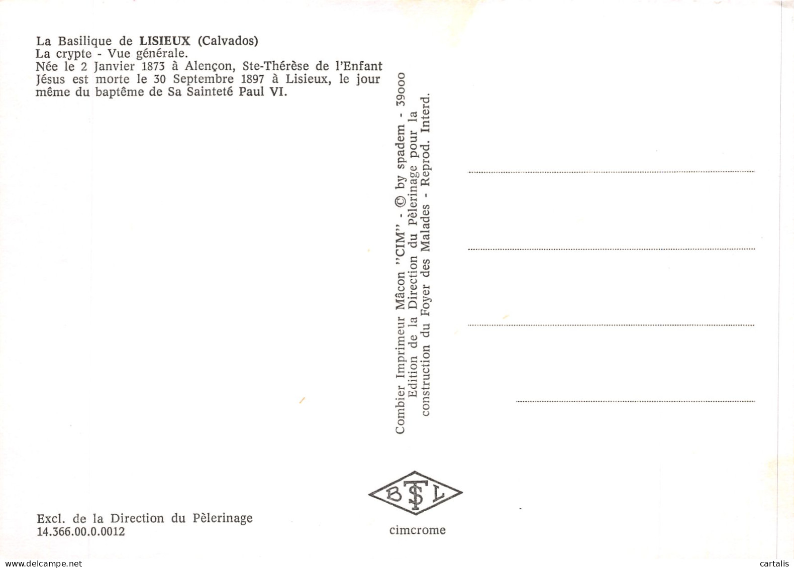 14-LISIEUX-N°3745-B/0271 - Lisieux