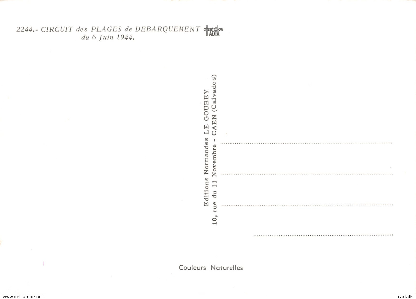 14-PLAGES DU DEBARQUEMENT-N°3745-B/0221 - Autres & Non Classés