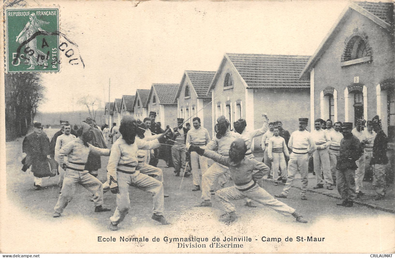 94-JOINVILLE-CAMP SAINT MAUR-ECOLE DE GYMNASTIQUE-N 6009-F/0101 - Joinville Le Pont