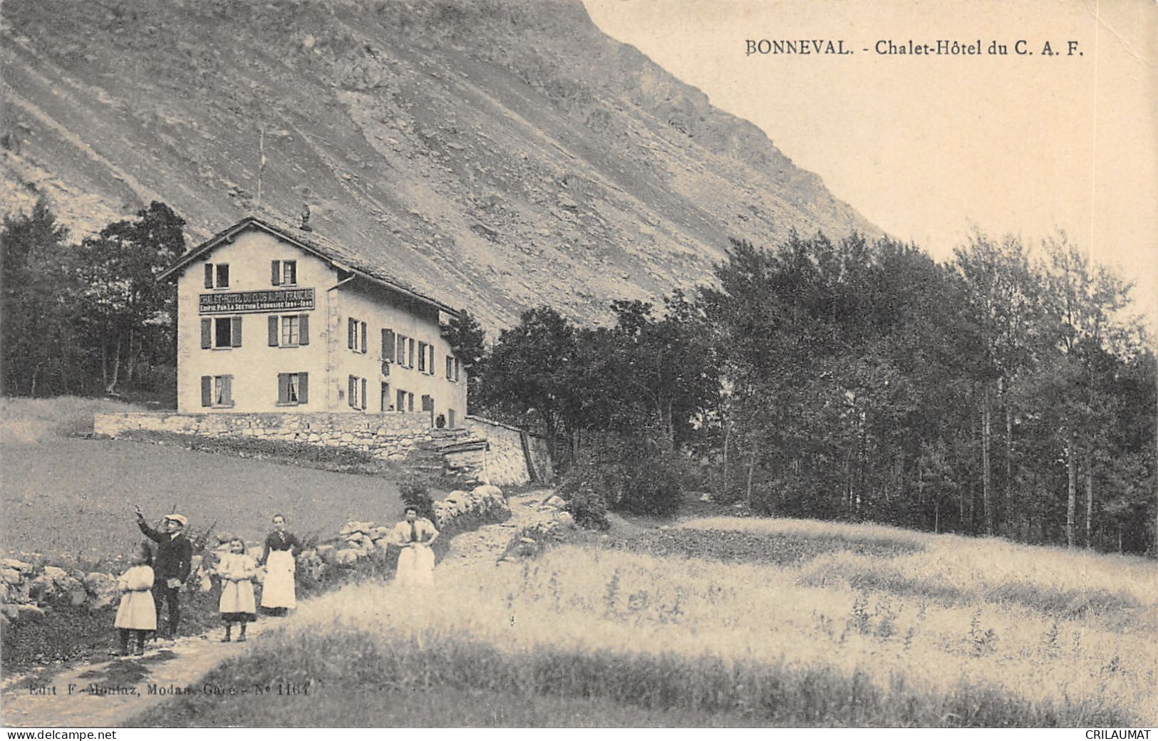 28-BONNEVAL-CHALET HOTEL CAF-N 6009-F/0053 - Bonneval