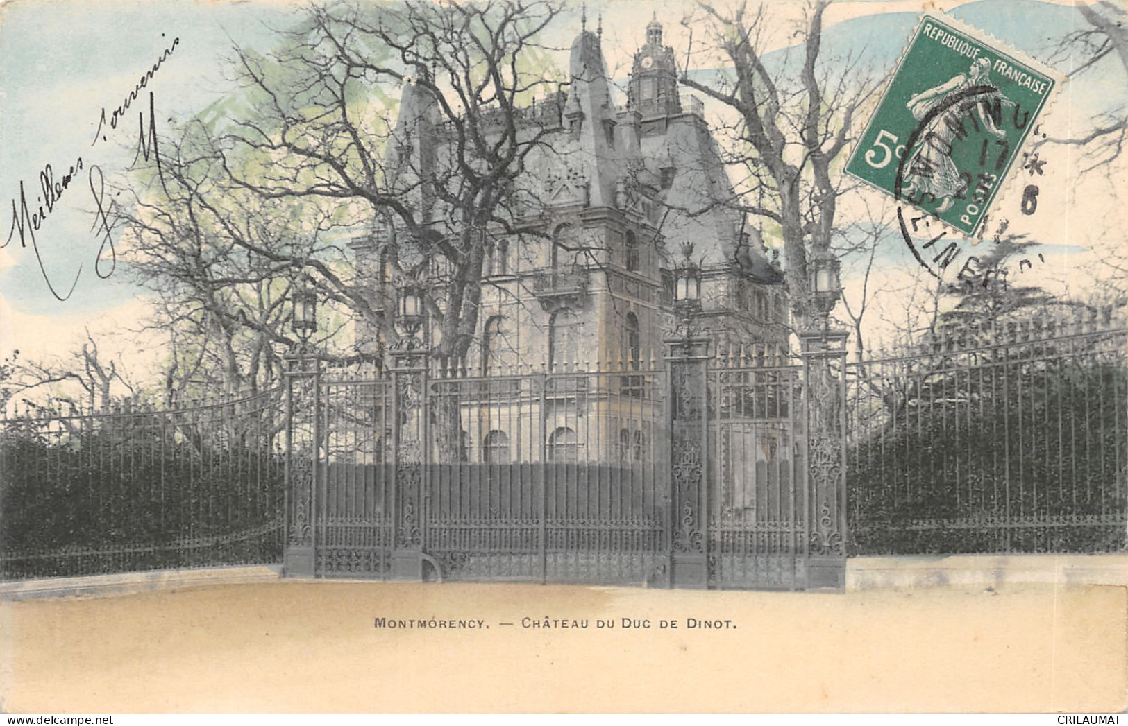 95-MONTMORENCY-CHATEAU DU DUC DE DINOT-N 6009-E/0225 - Montmorency