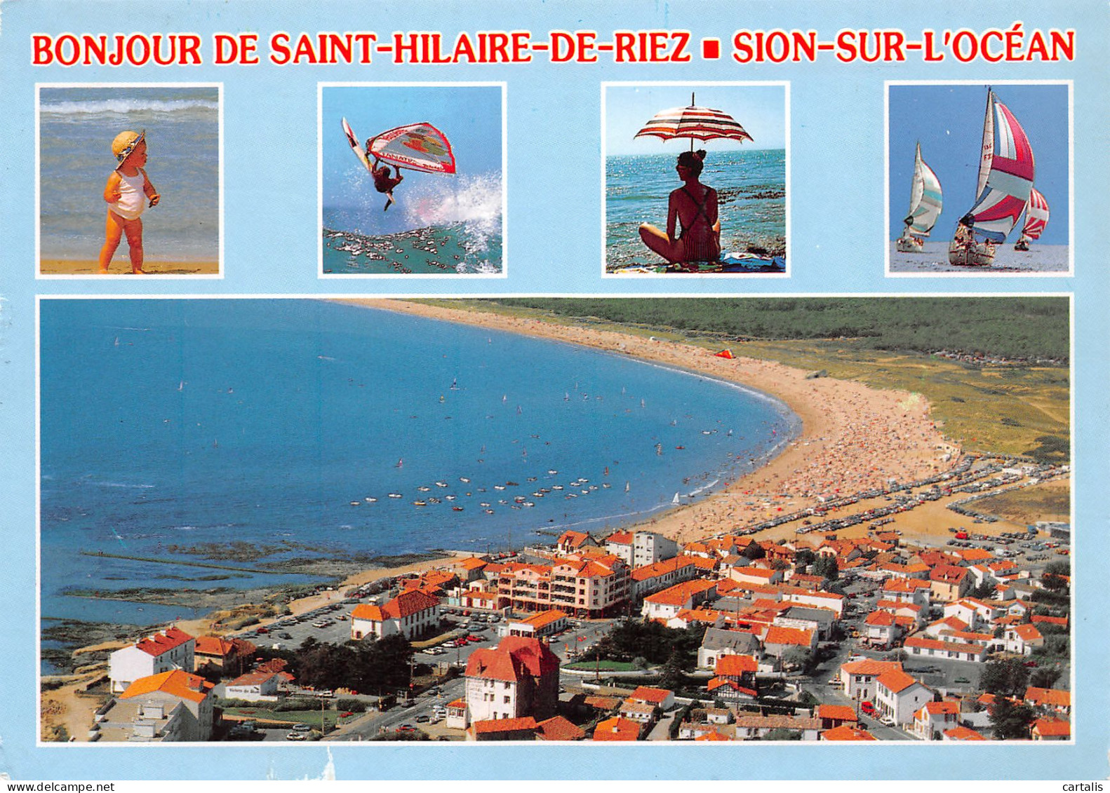 85-SAINT HILAIRE DE RIEZ-N°3746-B/0079 - Saint Hilaire De Riez