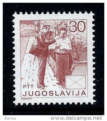 Yugoslavia 1986: Definitive - Postal Services; MiNo.2187 A. MNH(**) - Unused Stamps