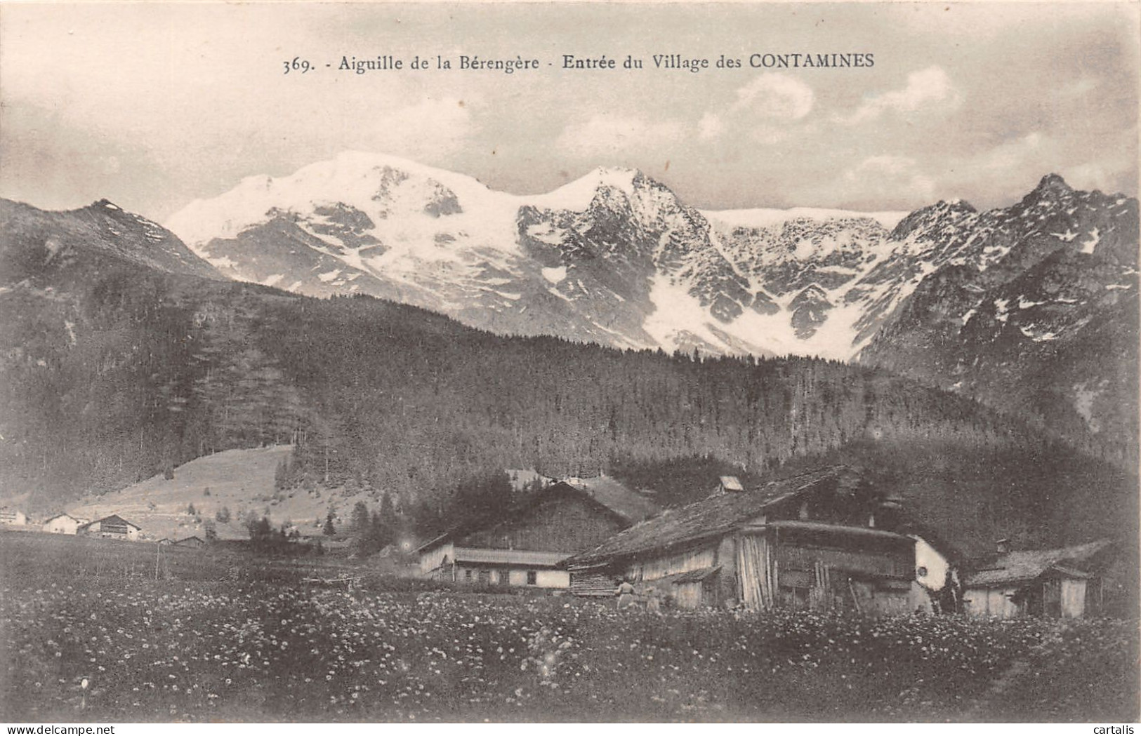 74-LES CONTAMINES-N°3745-E/0317 - Les Contamines-Montjoie