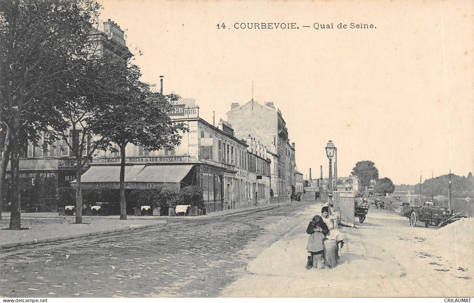 92-COURBEVOIE-QUAI DE SAINR-N 6010-A/0089 - Courbevoie
