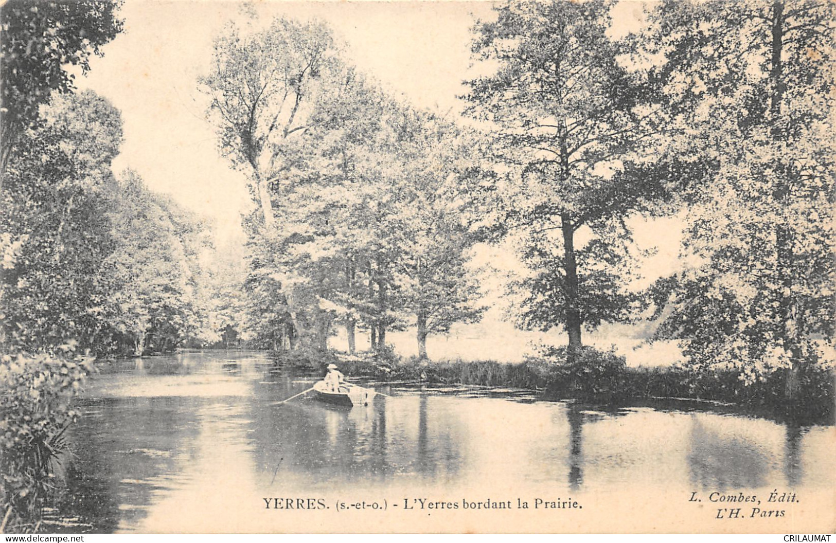 91-YERRES-BORDS DE L YERRES-BARQUE-N 6010-A/0063 - Yerres