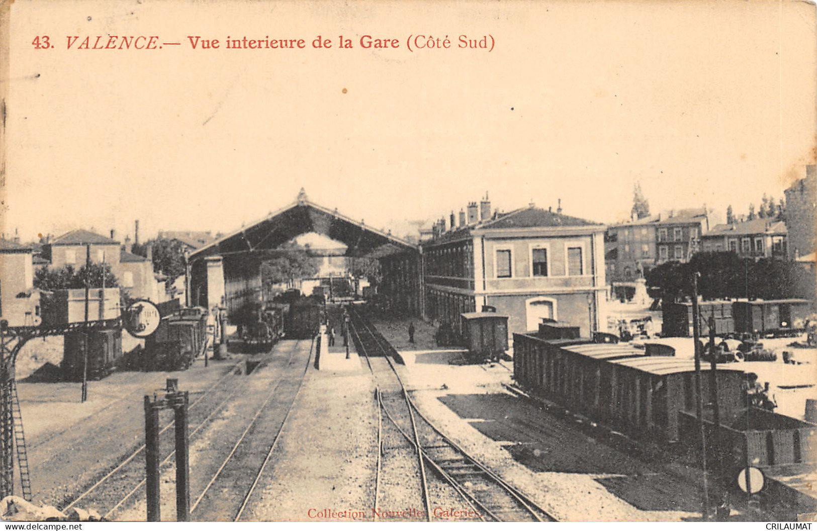 26-VALENCE-INTERIEUR DE LA GARE-N 6009-F/0399 - Valence