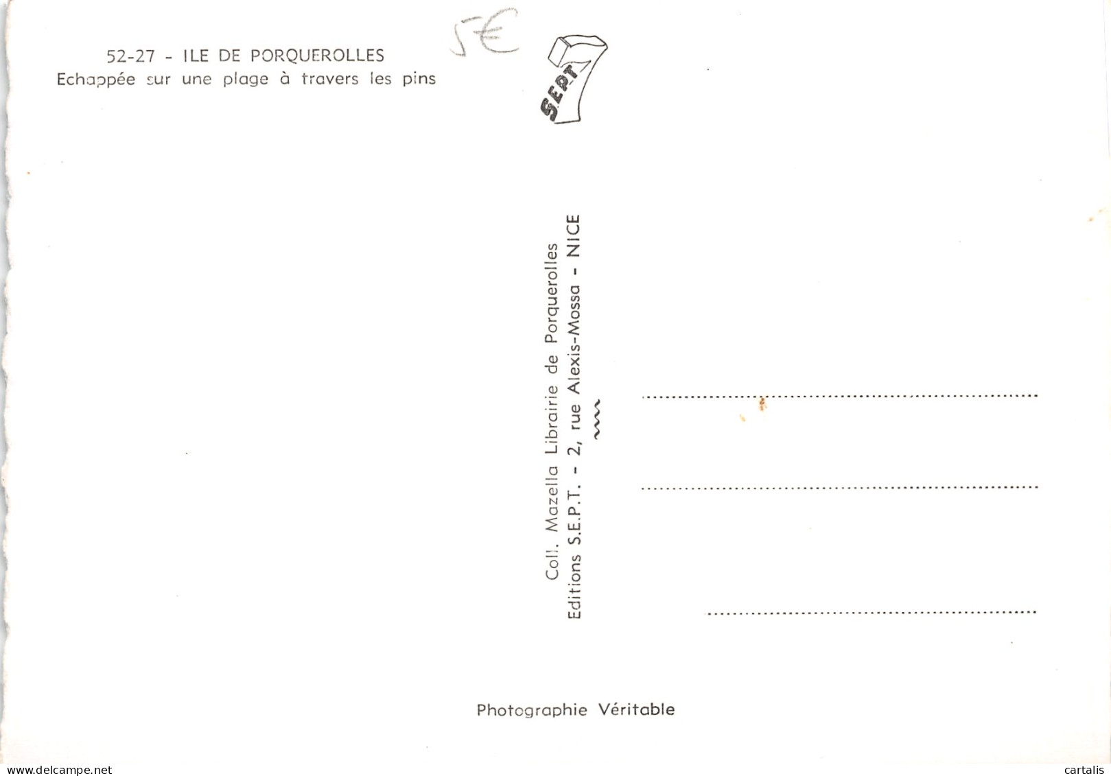 83-ILE DE PORQUEROLLES-N°3746-C/0279 - Porquerolles