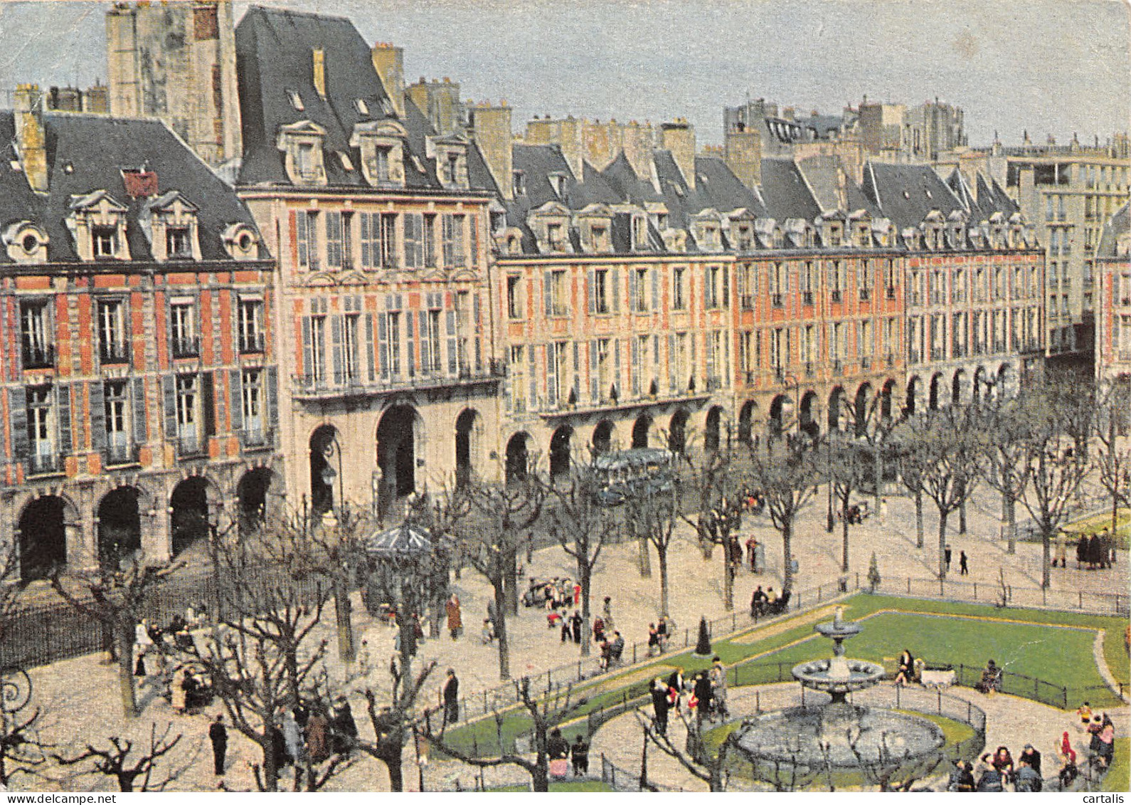 75-PARIS PLACE DES VOSGES-N°3746-B/0215 - Places, Squares