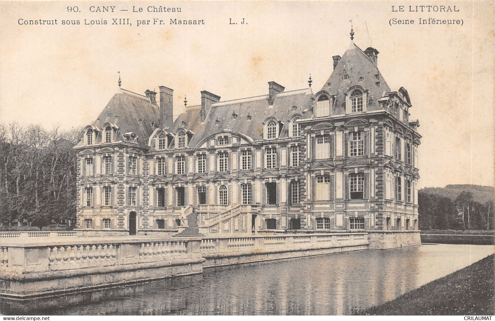 76-CANY BARVILLE-LE CHATEAU-N 6010-C/0297 - Cany Barville