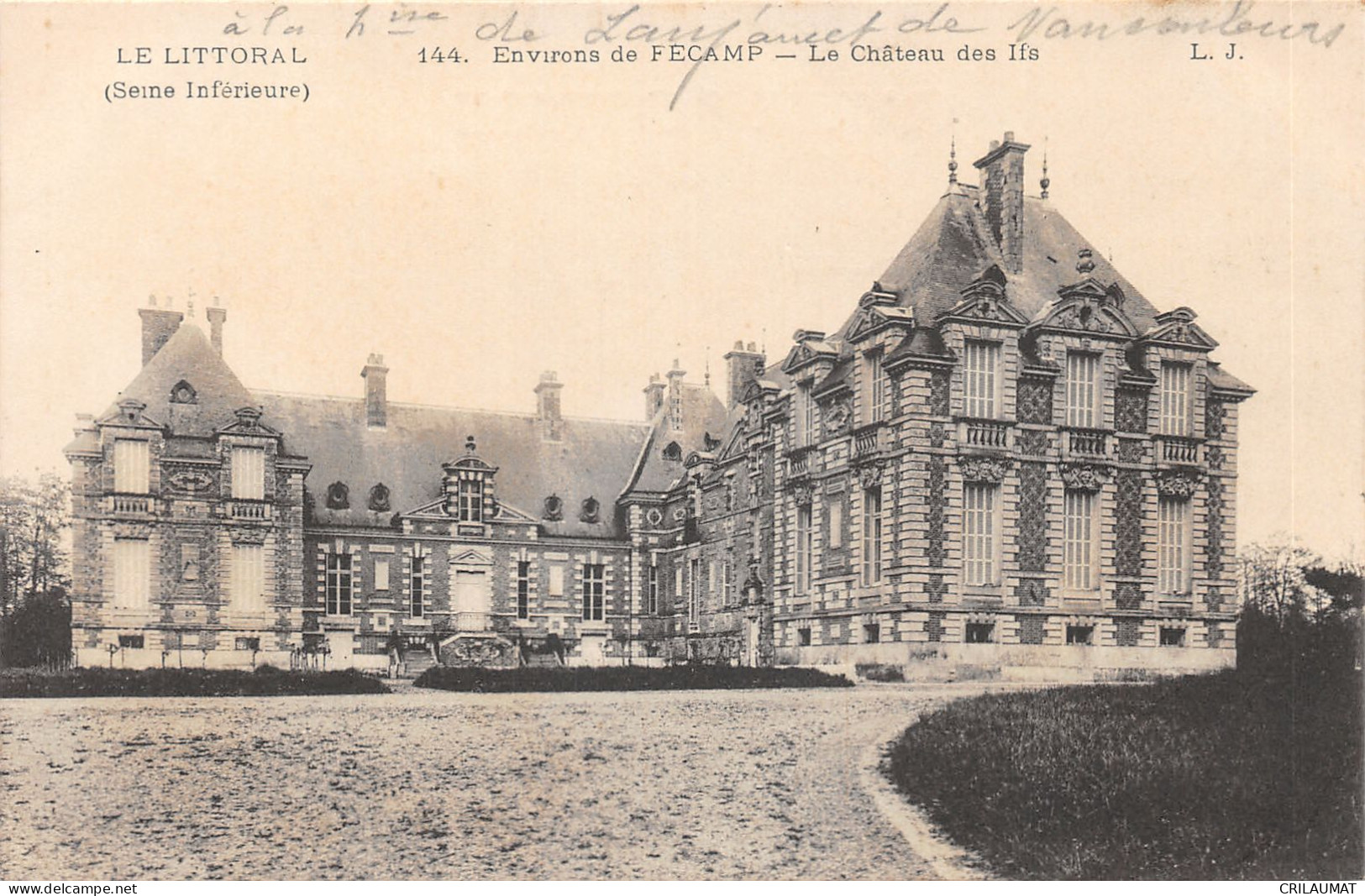 76-FECAMP-LE CHATEAU DES IFS-N 6010-C/0259 - Fécamp