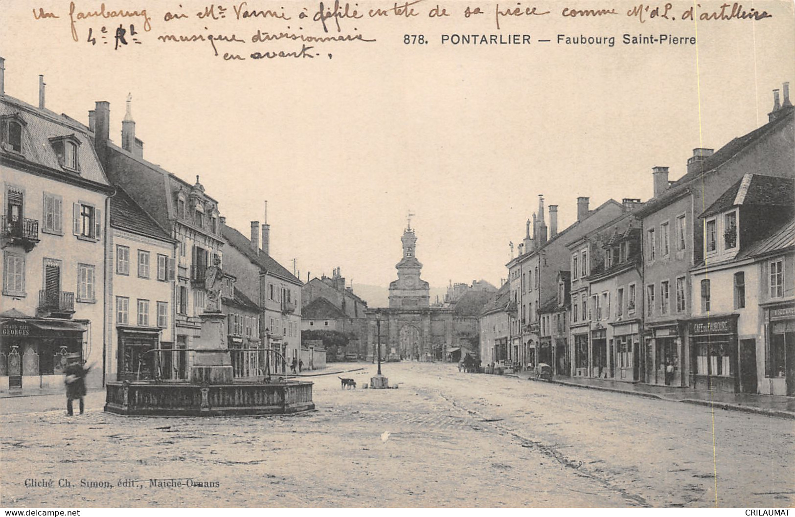 25-PONTARLIER-FAUBOURG SAINT PIERRE-N 6010-C/0173 - Pontarlier